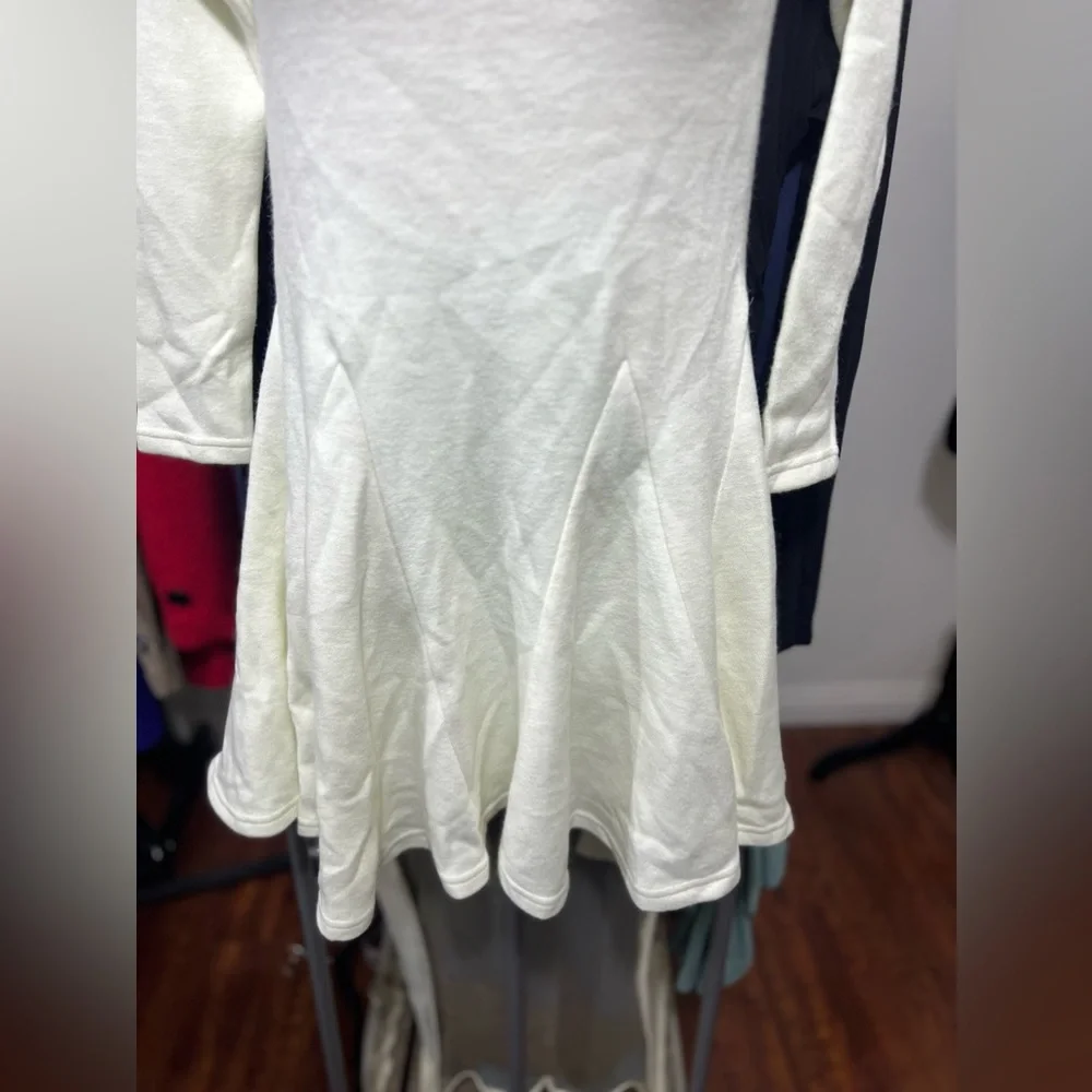 OGL Cashsoft Long-Sleeve Off-The-Shoulder Brami Flounce Dress - Picture 3 of 6